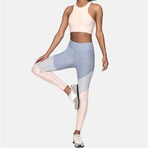 Outdoor Voices 7/8 Springs Leggings blue/pink XL